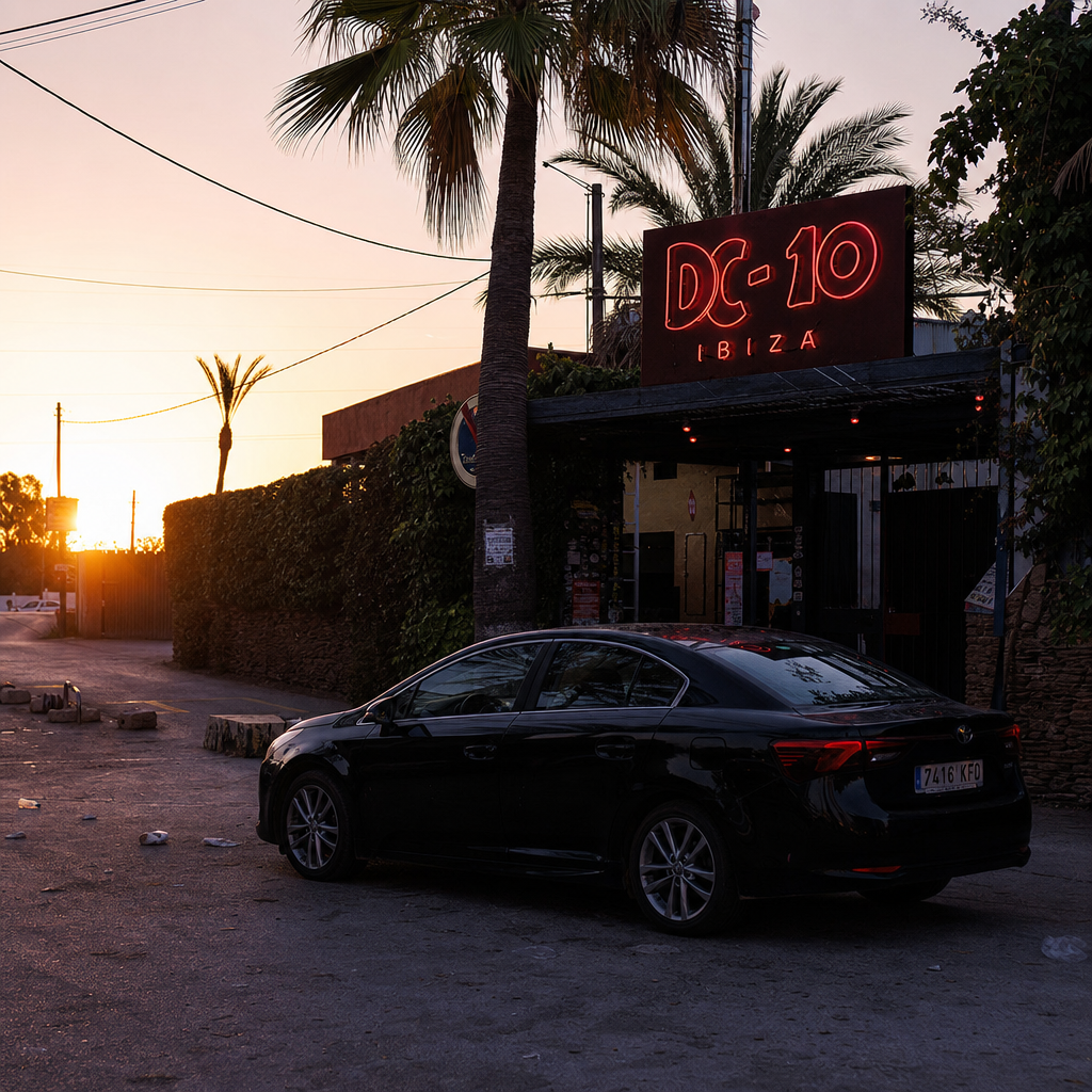 Toename van illegale taxi’s rond nachtclubs Ibiza