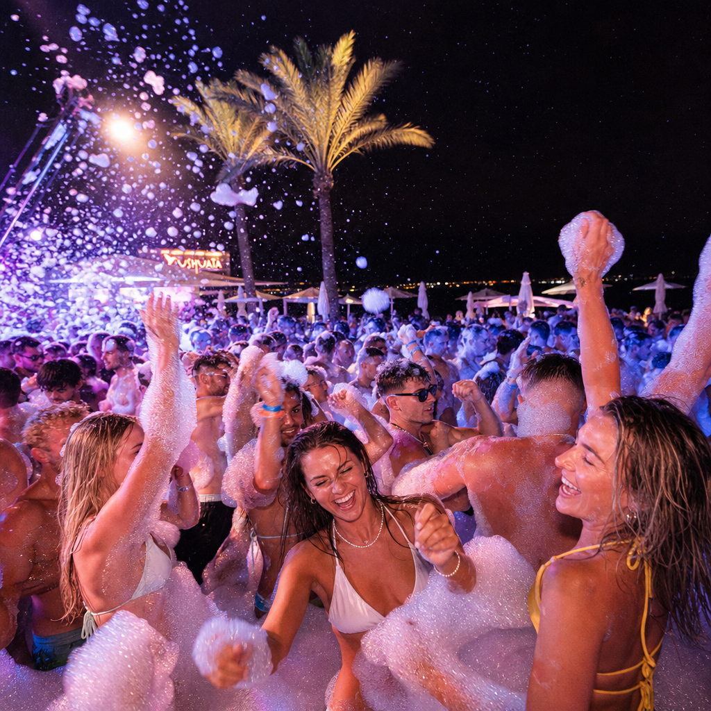De Onvergetelijke Geschiedenis van Schuimfeesten aan de Westkust van Ibiza