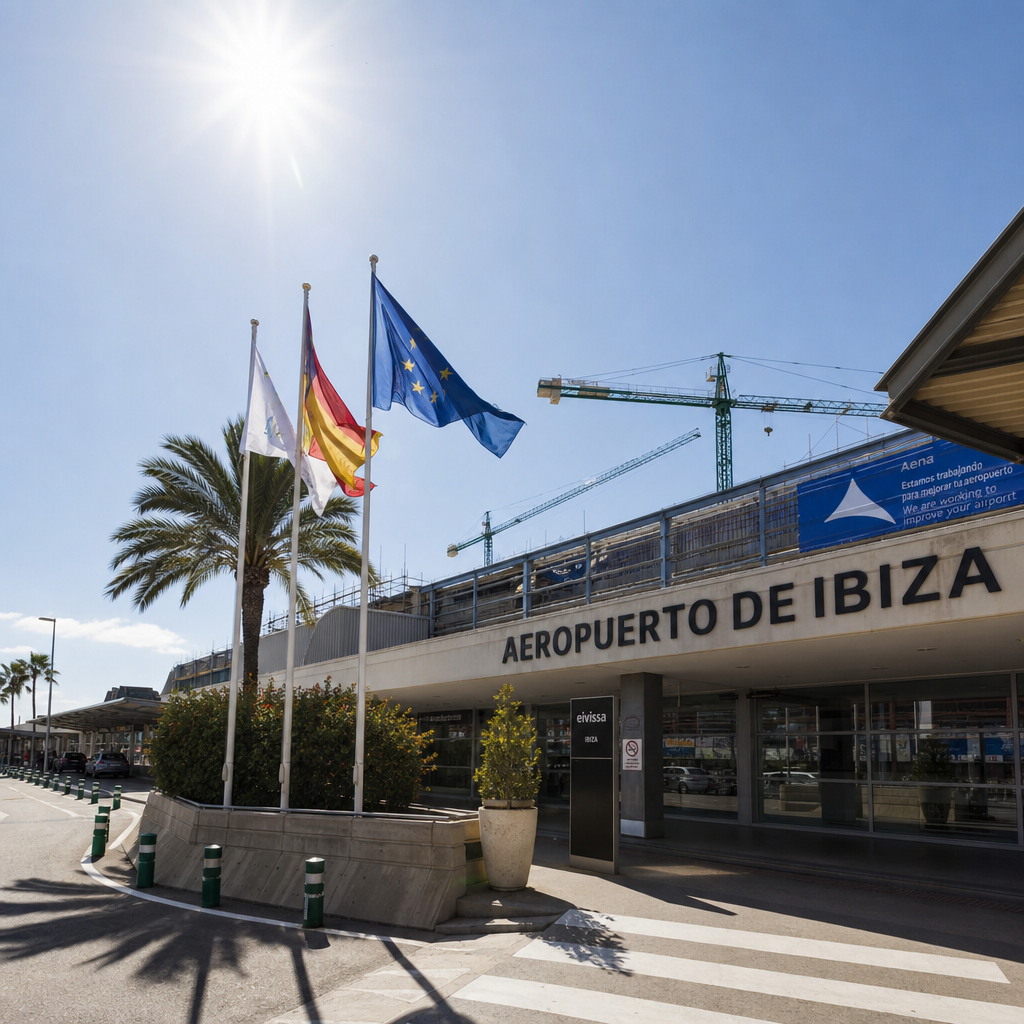 Ibiza Airport maakt zich klaar voor directe vluchten naar de VS