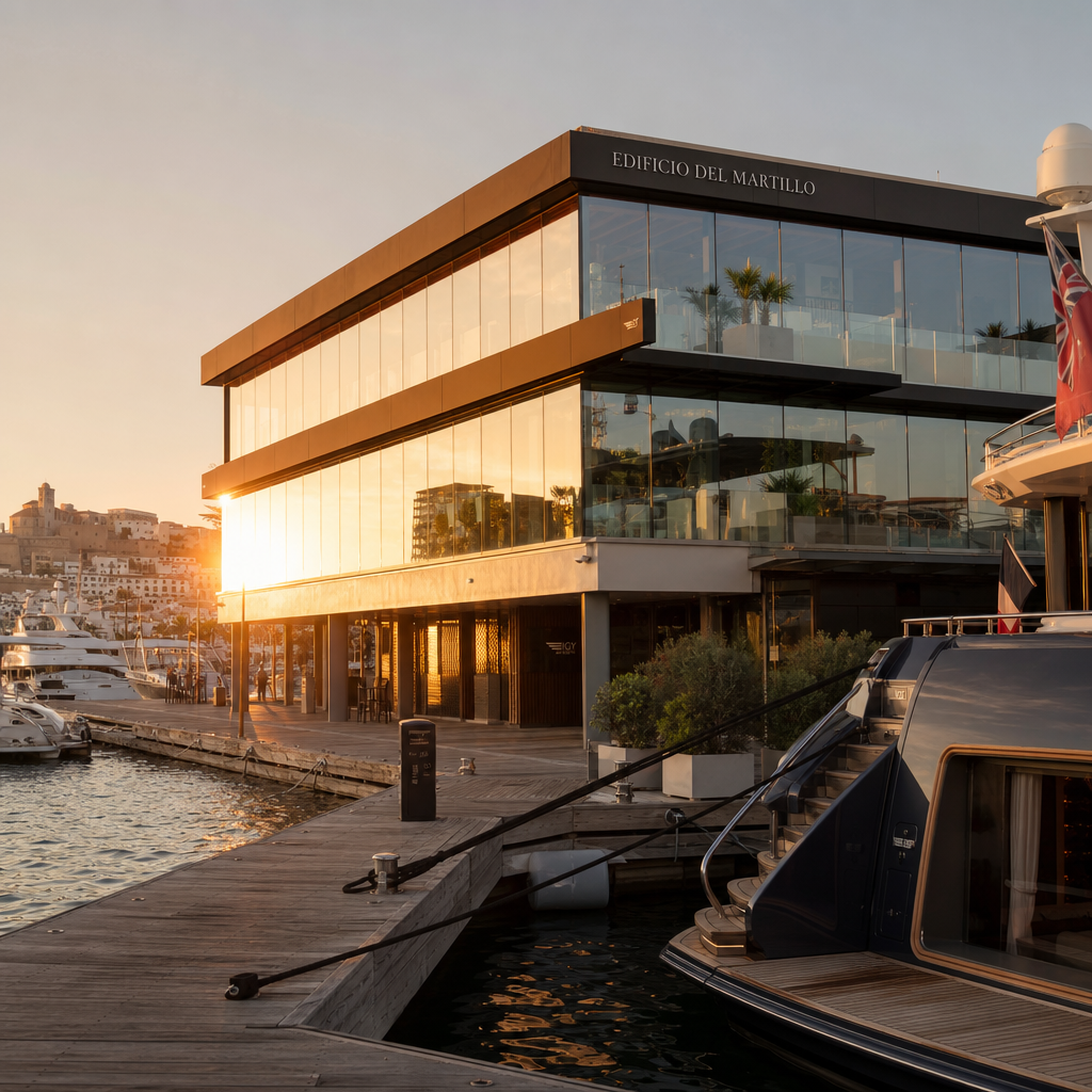 IGY Ibiza Marina voltooit vernieuwing van het iconische Edificio del Martillo
