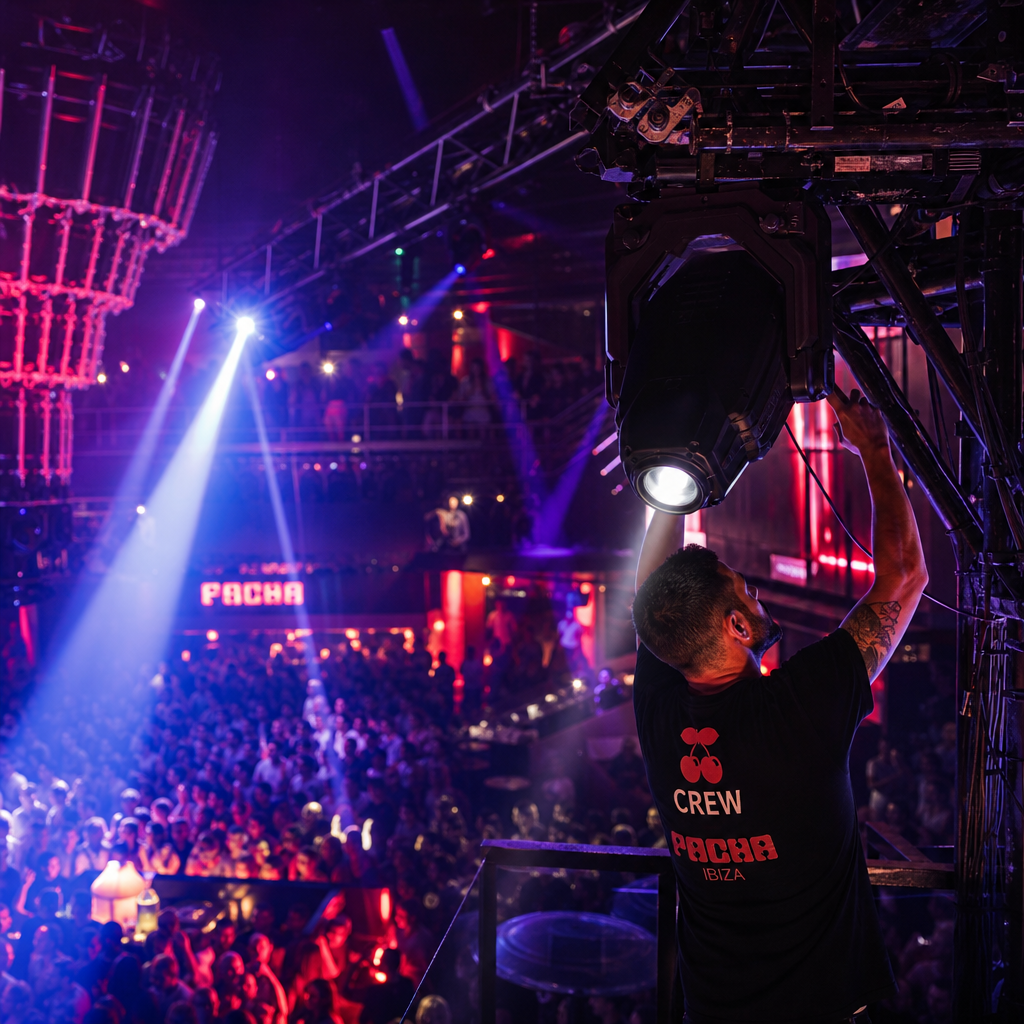 De Onzichtbare Helden van Ibiza's Nachtleven: De Productiecrews Achter de Schermen