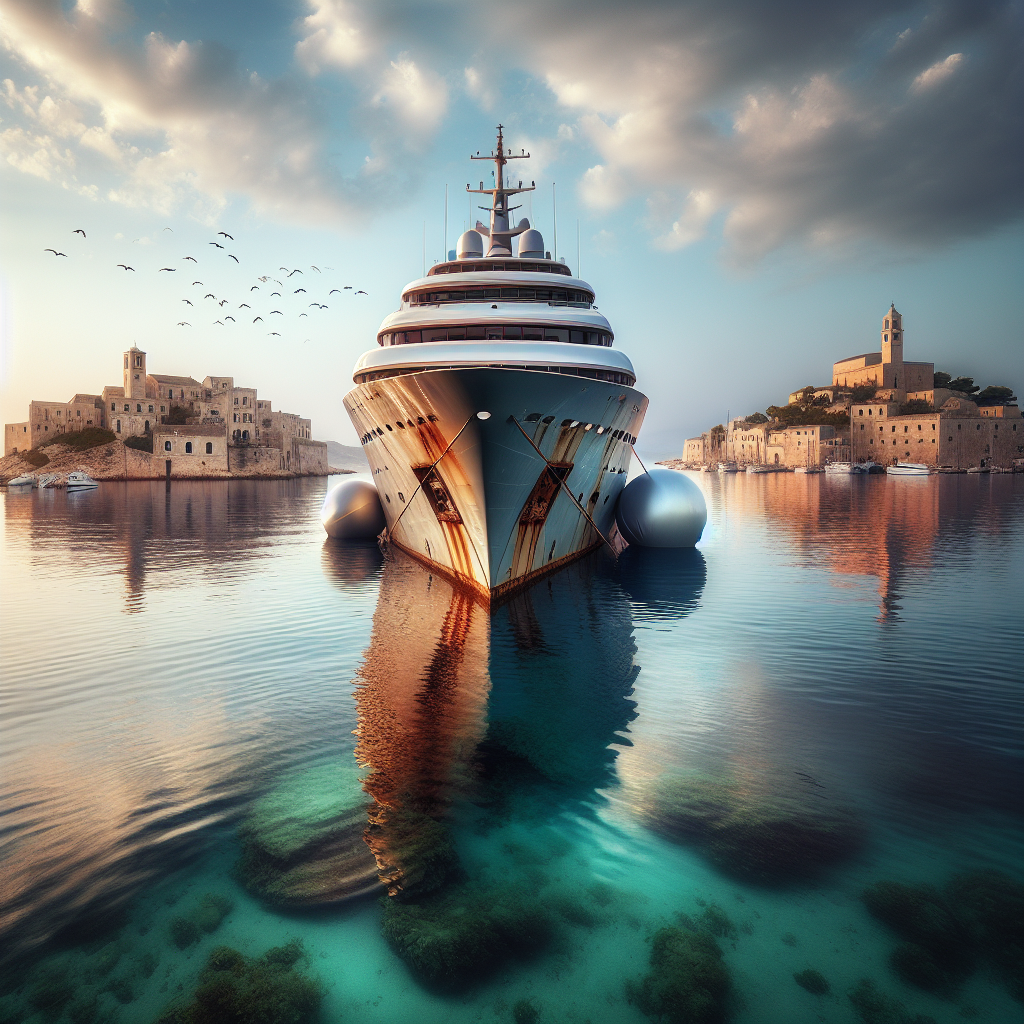 Comienza el Plan de Reflotamiento del Yate Incendiado en Ibiza