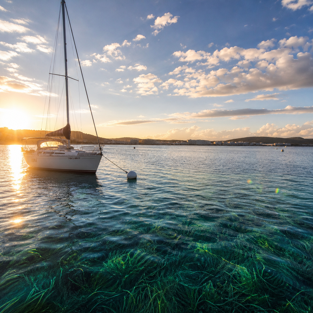 Eco-friendly Mooring Zone in Talamanca Promises a Cleaner Ibiza Experience