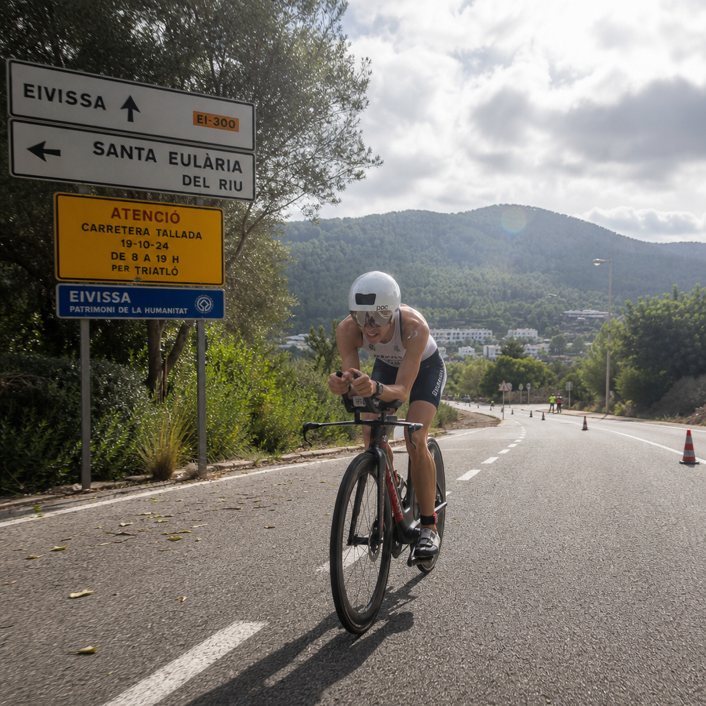 Verkeersmaatregelen tijdens Europese Triatlon in Santa Eulària